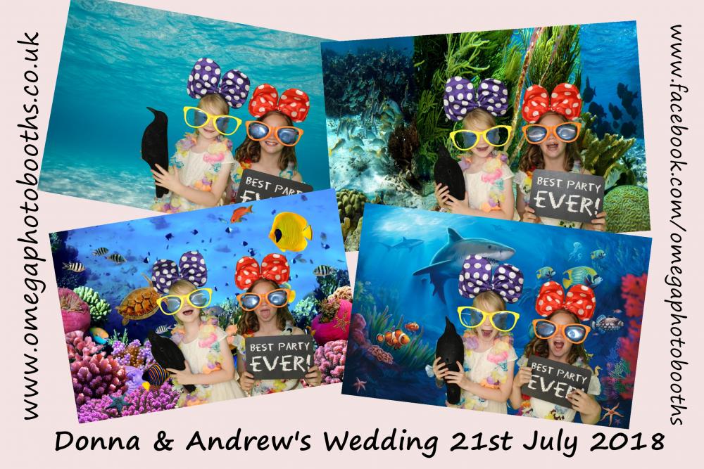 Donna & Andrew's Wedding | View more photos from the event at gallery.omegaphotobooths.co.uk/u/Omega-Photobooths/Donna-Andrews-Wedding